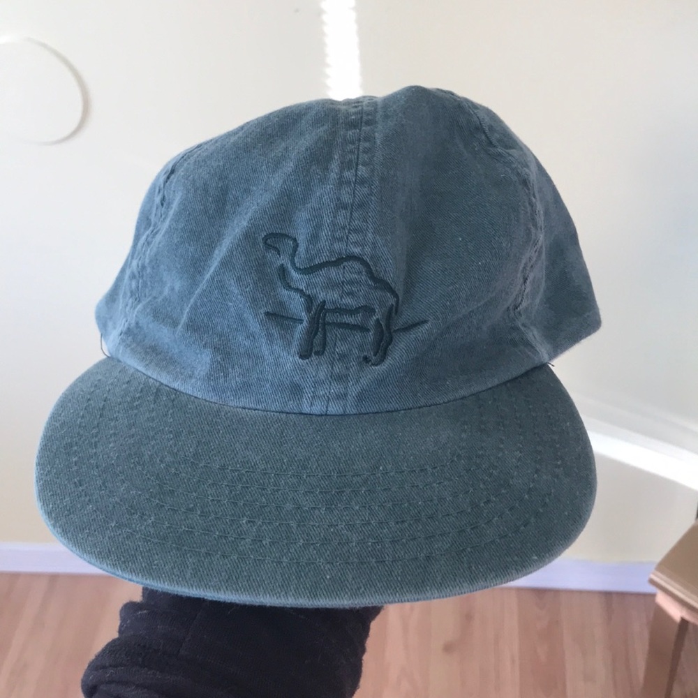 Vintage Camel Hat, heathered green